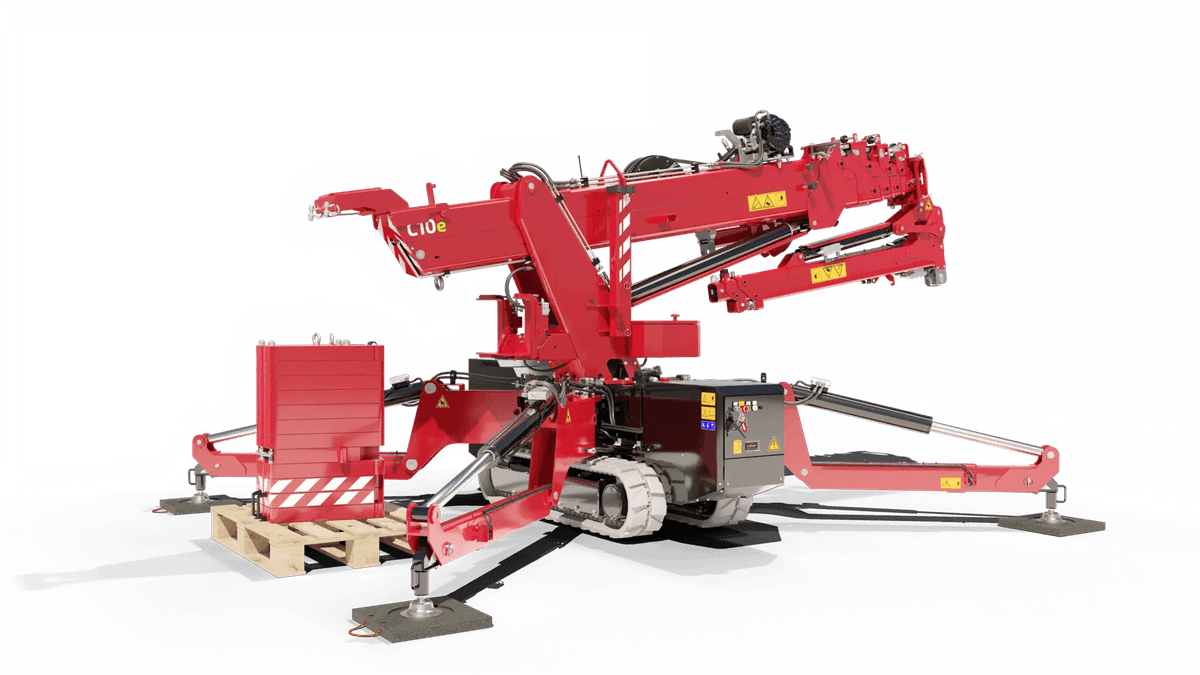 Renewed Website and New Service: Mini Crane Rental Now Available!